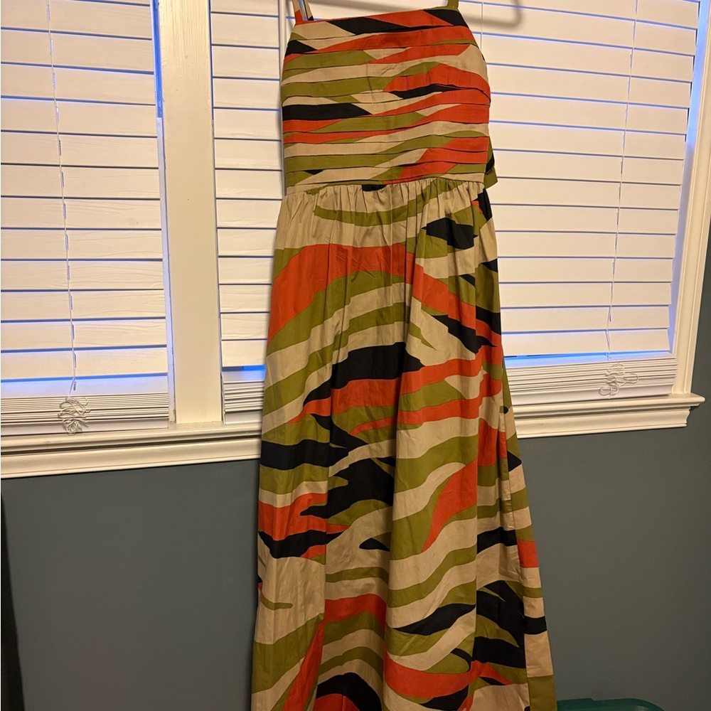 MSK Multicolor Striped Dress